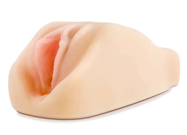 Enlust Sabrina Male Masturbator With Bullet Vibrator Beige, premium self-lubricating, soft texture, discreet design