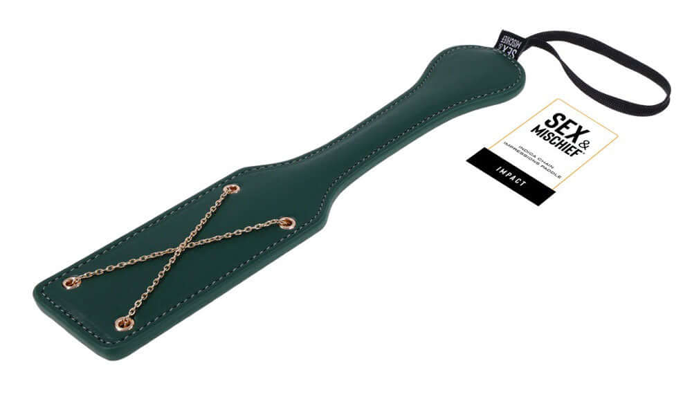Indica Chain Impressions Paddle - Green-0