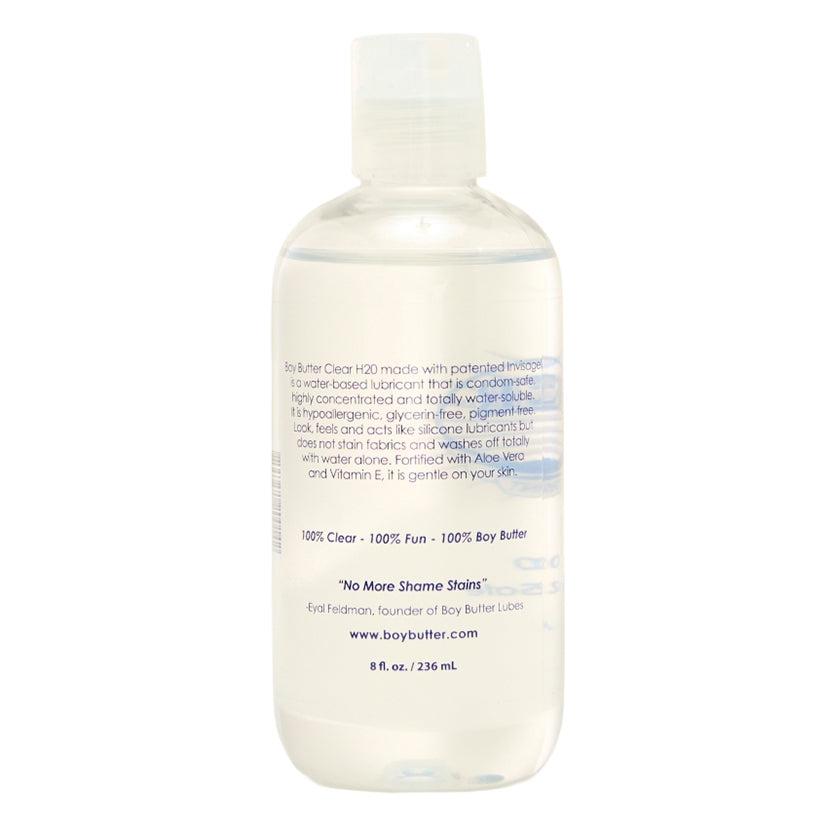 Boy Butter Clear H2O 8 Oz