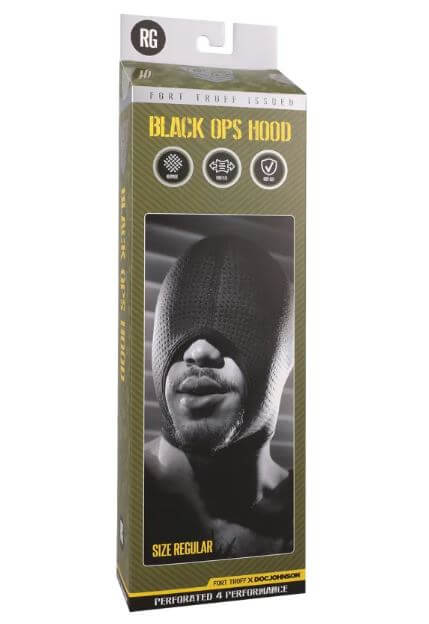Fort Troff Black Ops Hood Regular packaging showcasing the sleek design and features of the hood.