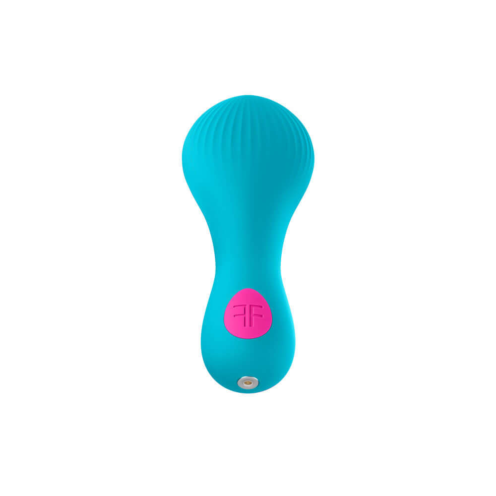 Solia Bullet Flat Tipped Vibrator - Turquoise-0