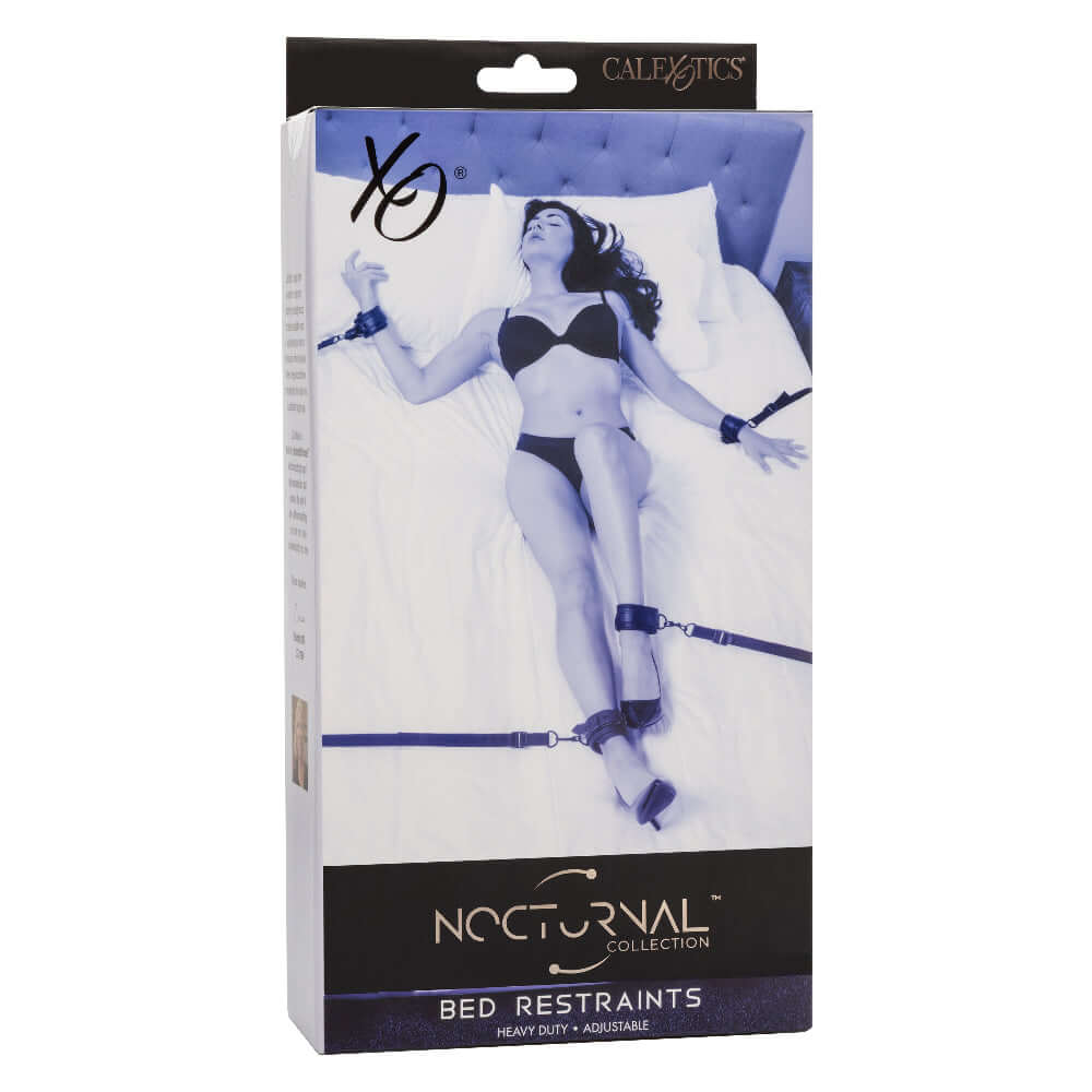Nocturnal Collection Bed Restraints - Black-1