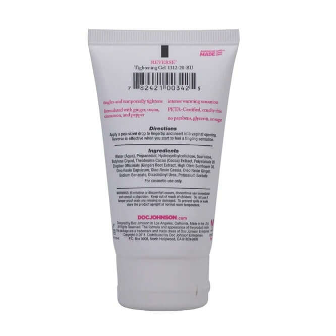 Reverse Tightening Gel for Women 2 Oz Bulk