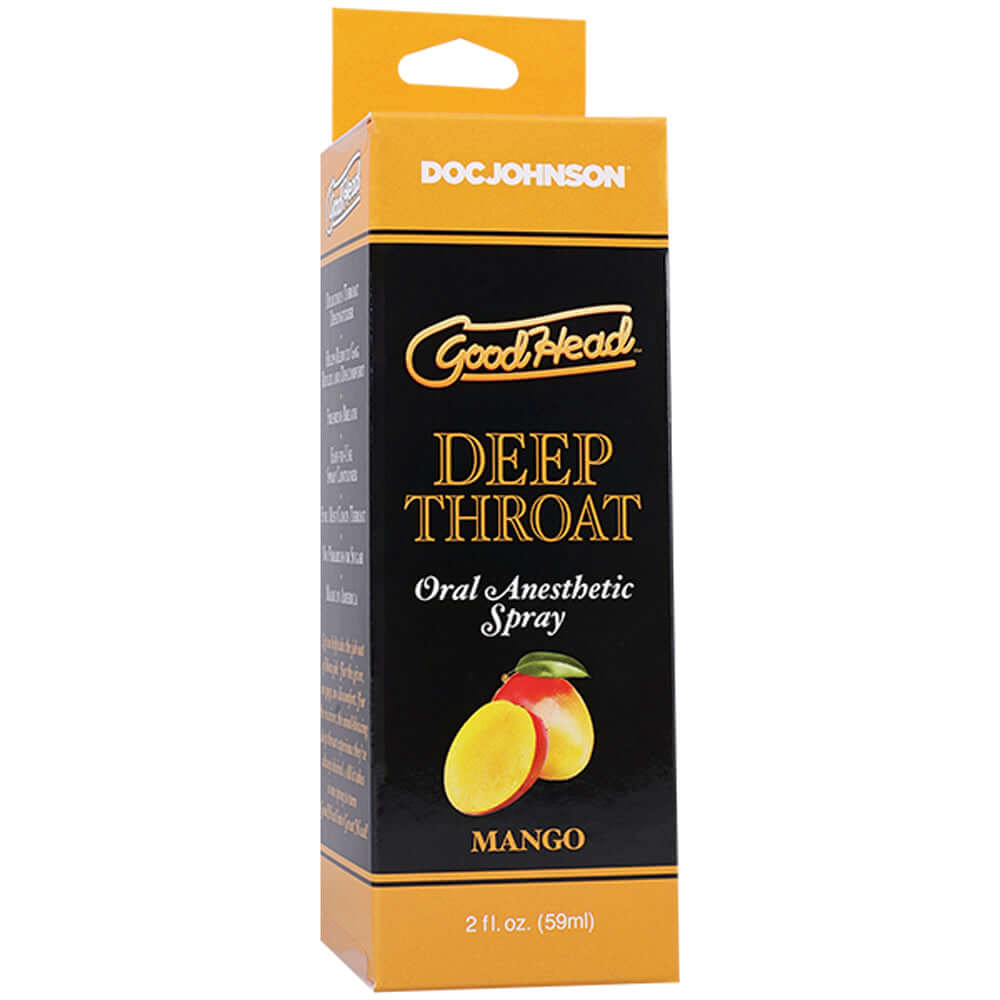 Goodhead Deep Throat Spray Mango 2 Fl Oz-0