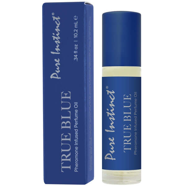 Pure Instinct Pheromone Fragrance Oil True Blue Original Roll on 10.2 ml 0.34 ml-1