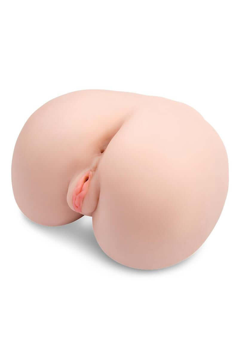 Realistic ZOLO Pile Driver Pussy and Ass Masturbator for a lifelike sexual experience, weighty and stable for repeated indulgence