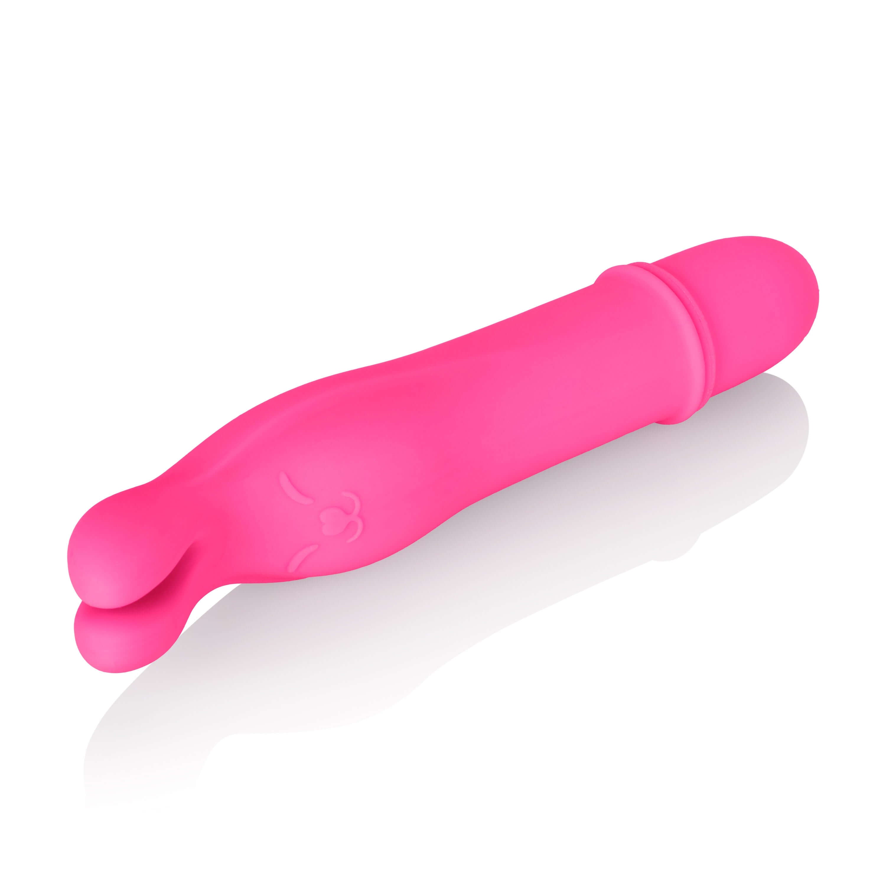 Shanes World Bedtime Bunny Vibrator Pink - compact rabbit vibrator for discreet pleasure and travel.