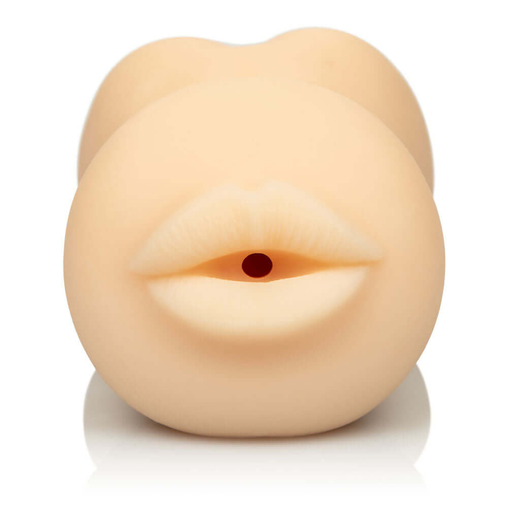 Stroke It Mouth & Ass Masturbator Light showing realistic mouth design for stimulation and pleasure.