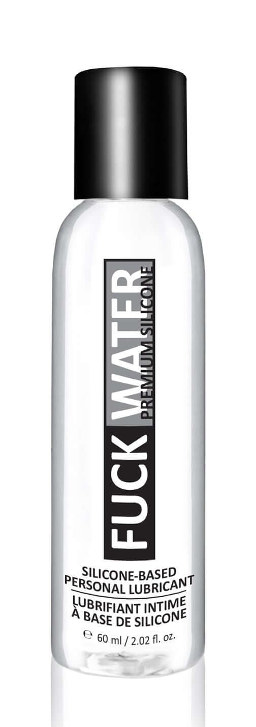 Fuck Water Premium Silicone Lubricant 2 Oz bottle, silicone-based personal lubricant for long-lasting glide.