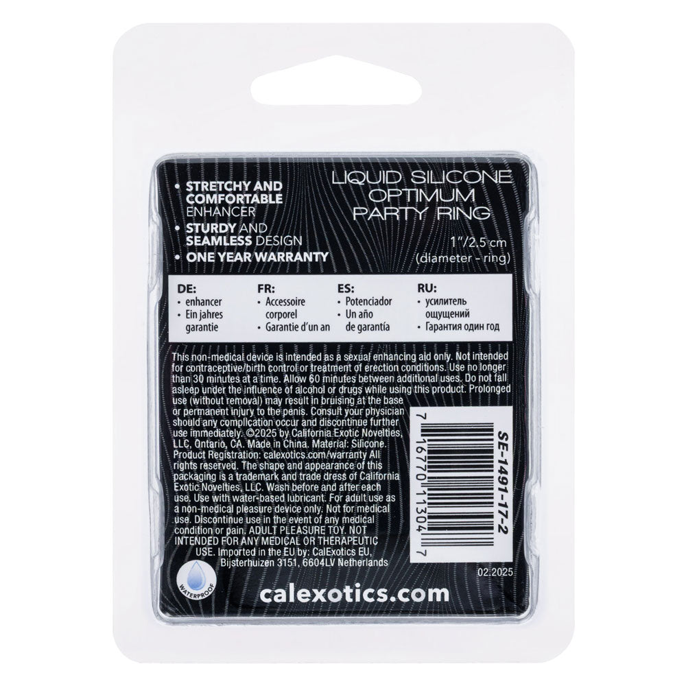 Alpha Liquid Silicone Optimum Party Ring-0