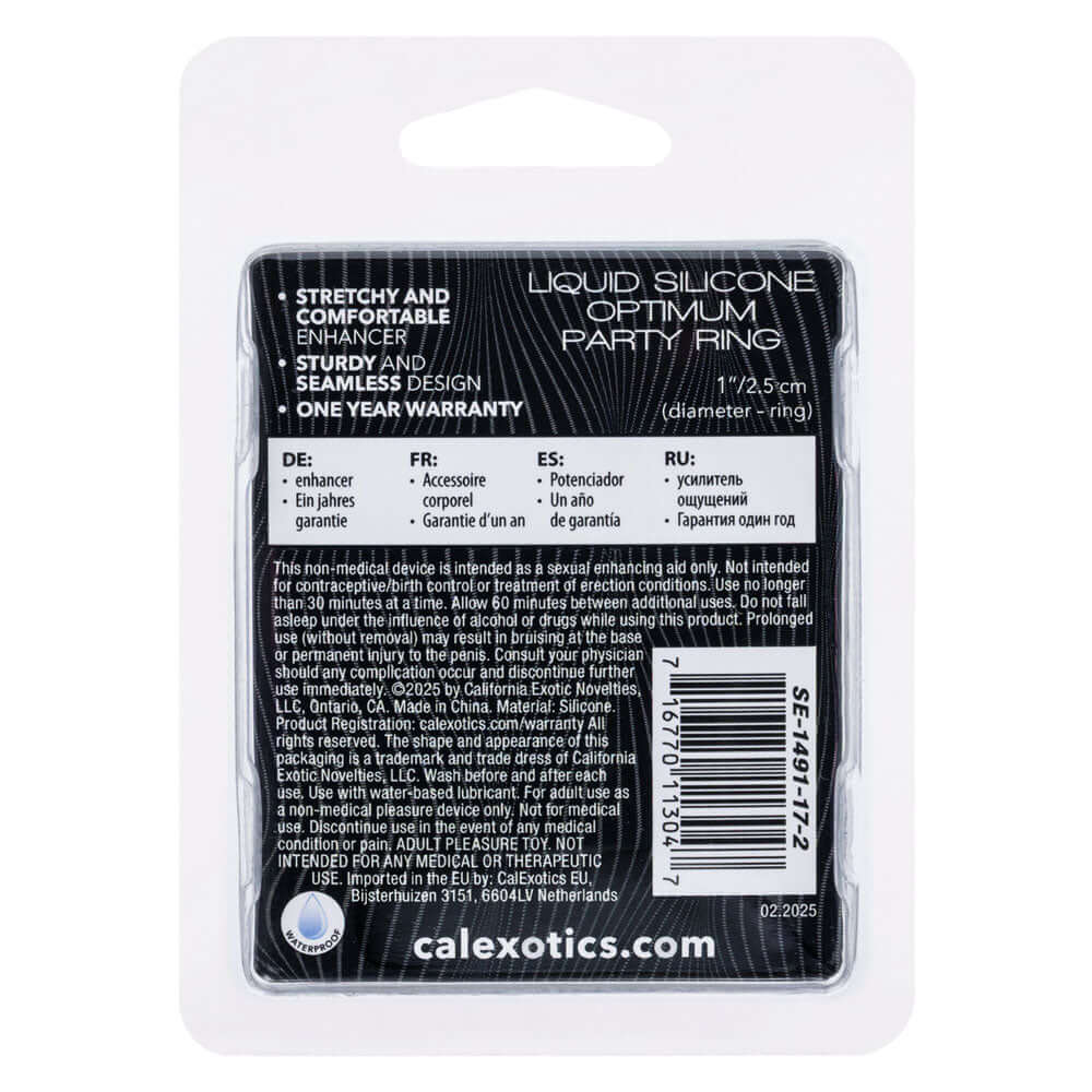 Alpha Liquid Silicone Optimum Party Ring-0