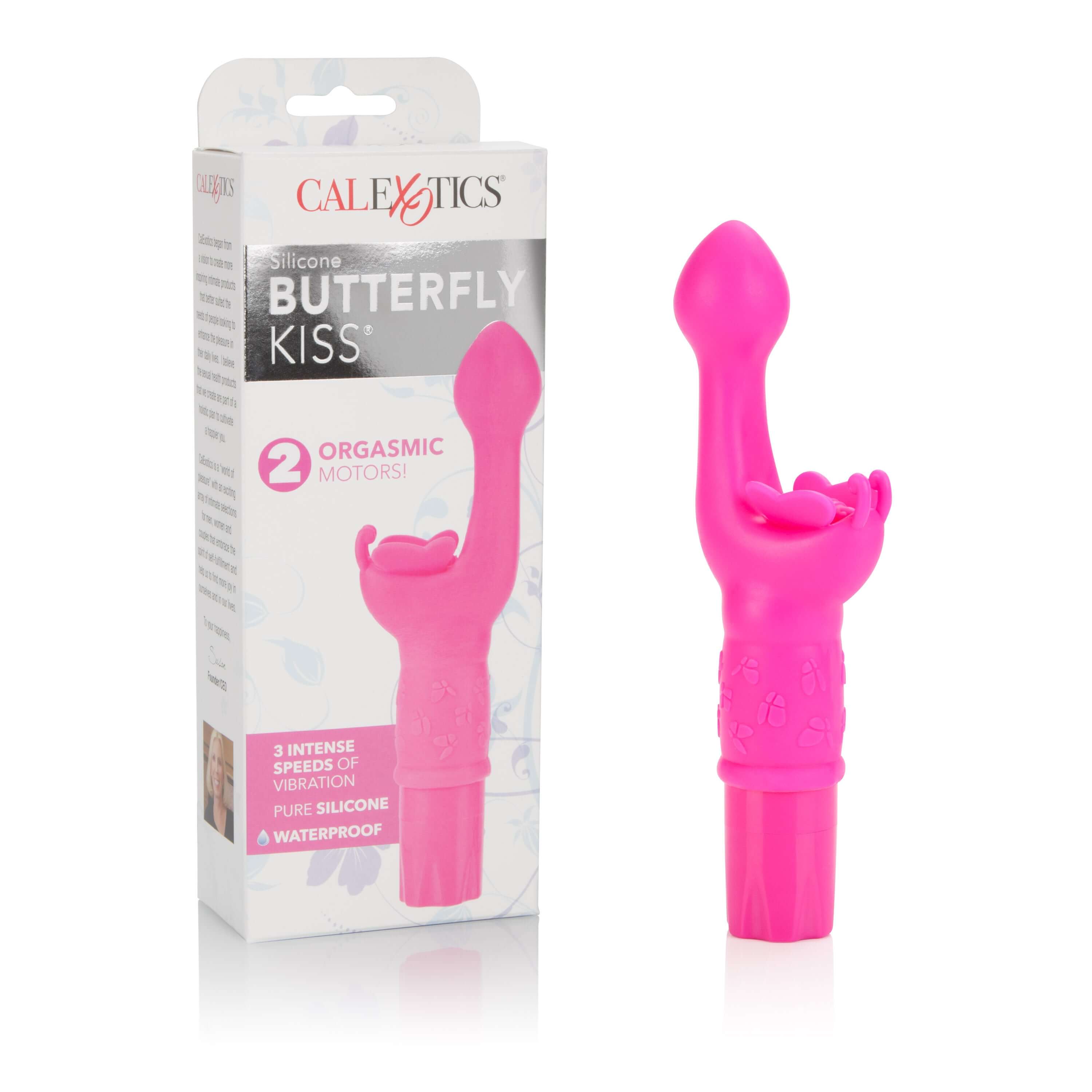 Silicone Butterfly Kiss - Pink-1