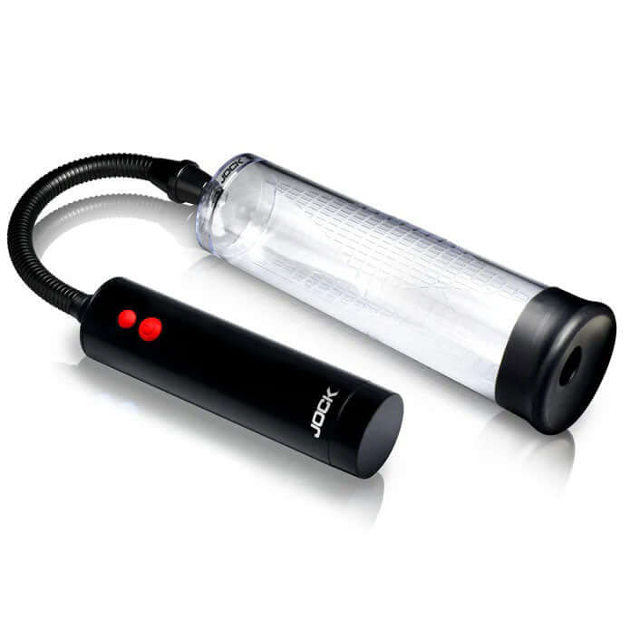 Power Up Rechargeable Automatic Penis Pump - Clear-1