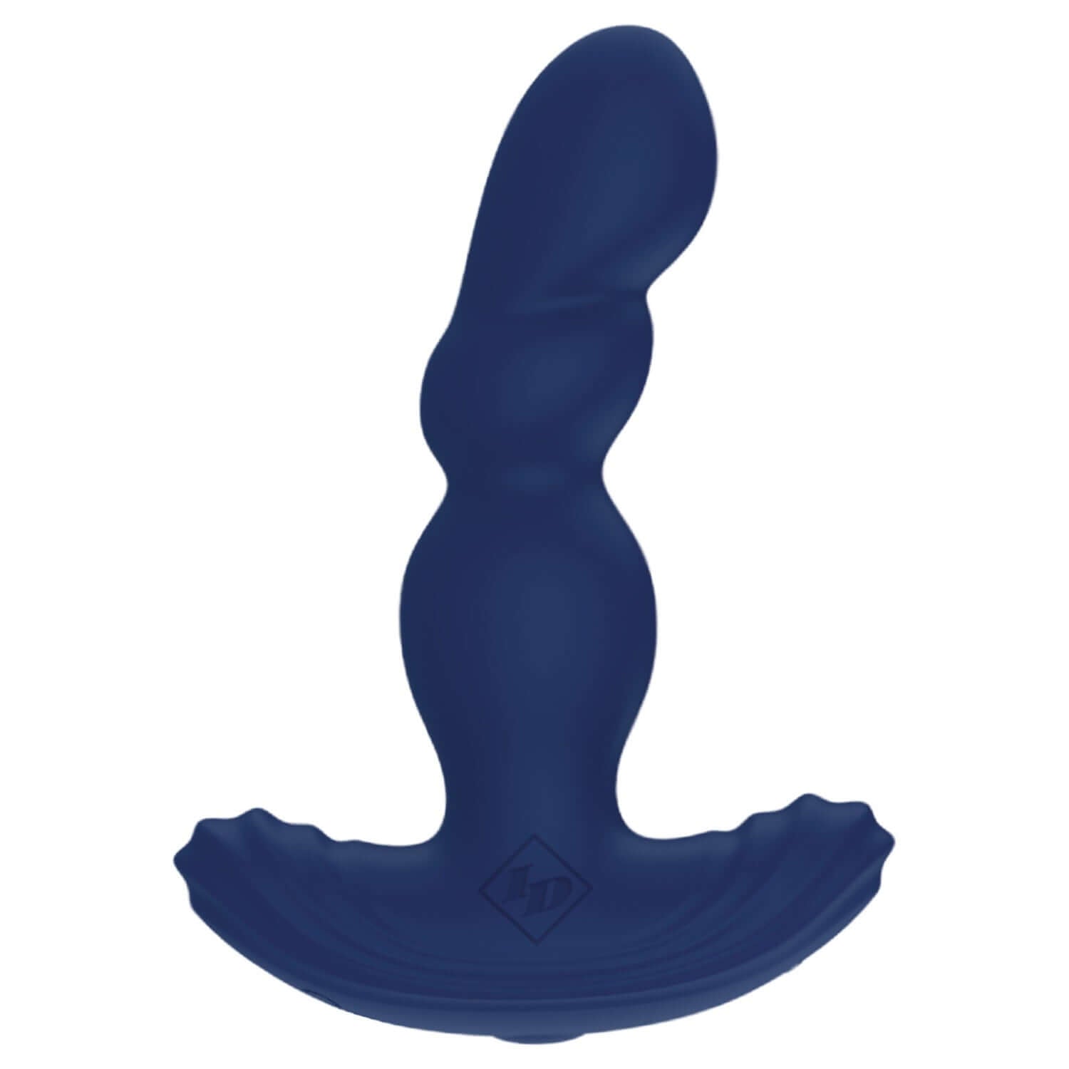 Gyrave Remote Control Gyrating Massager in blue, featuring a 360° rotating tip and ultra-smooth medical grade silicone.