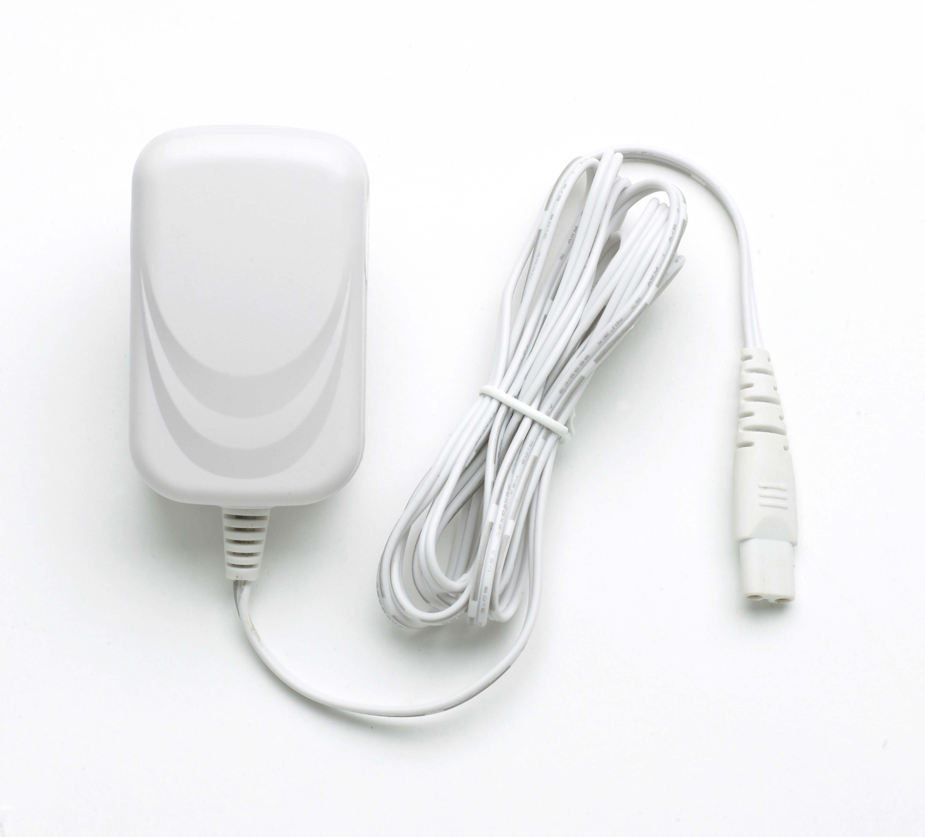 Power Adapter for Hv-265 compatible with Magic Wand Plus and Magic Wand Rechargeable, shown with cord.