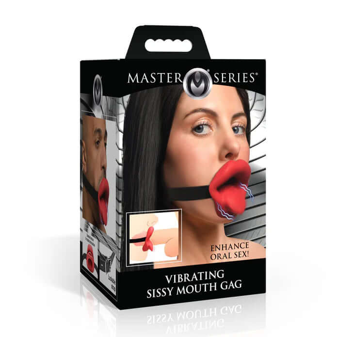 Vibrating Sissy Mouth Gag-2