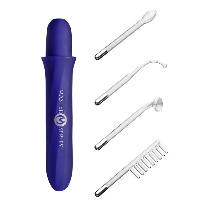 Elektrawand Rechargeable Violet Wand With Attachments Purple-1