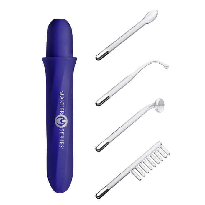 Elektrawand Rechargeable Violet Wand With Attachments Purple-1