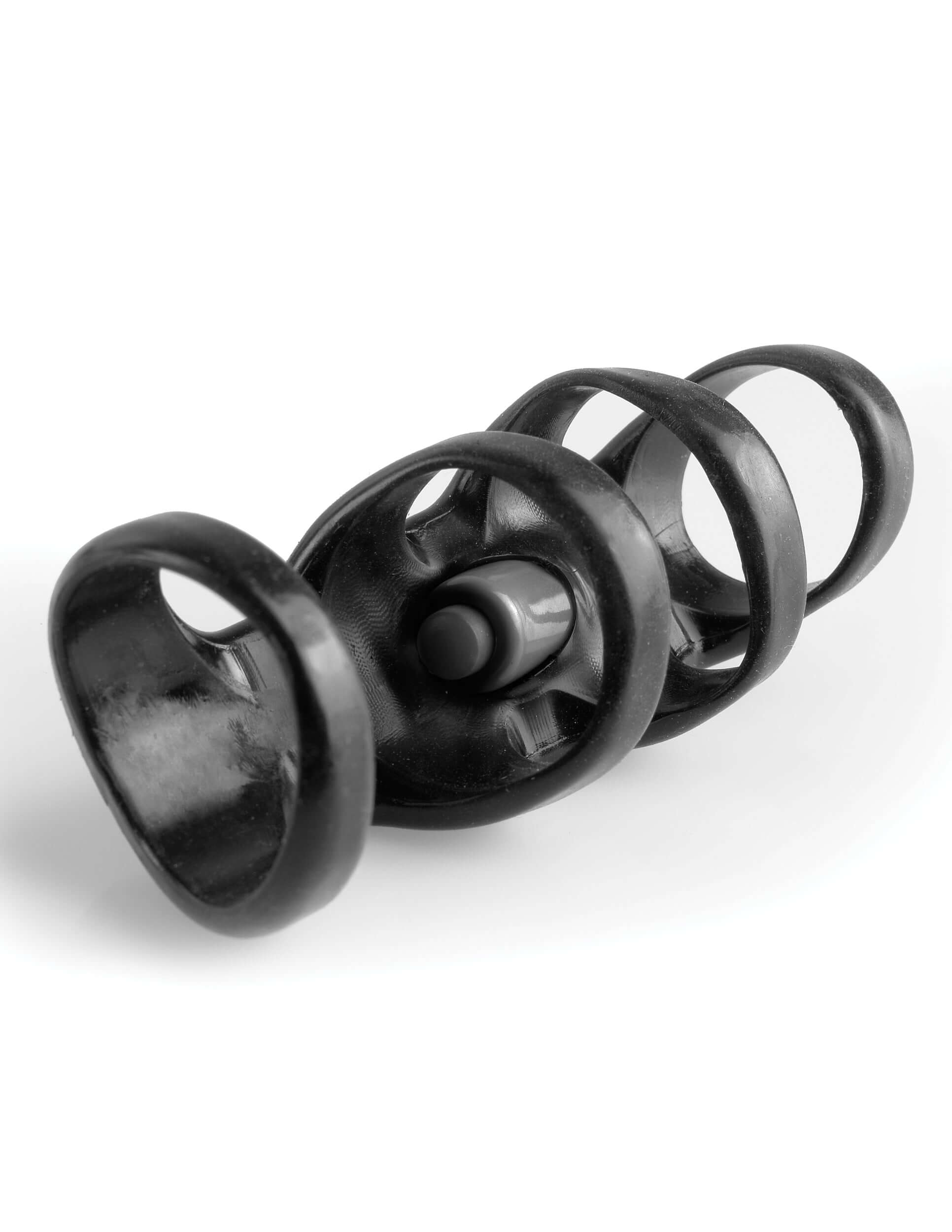 Fantasy X-Tensions Vibrating Power Cage - Black-1