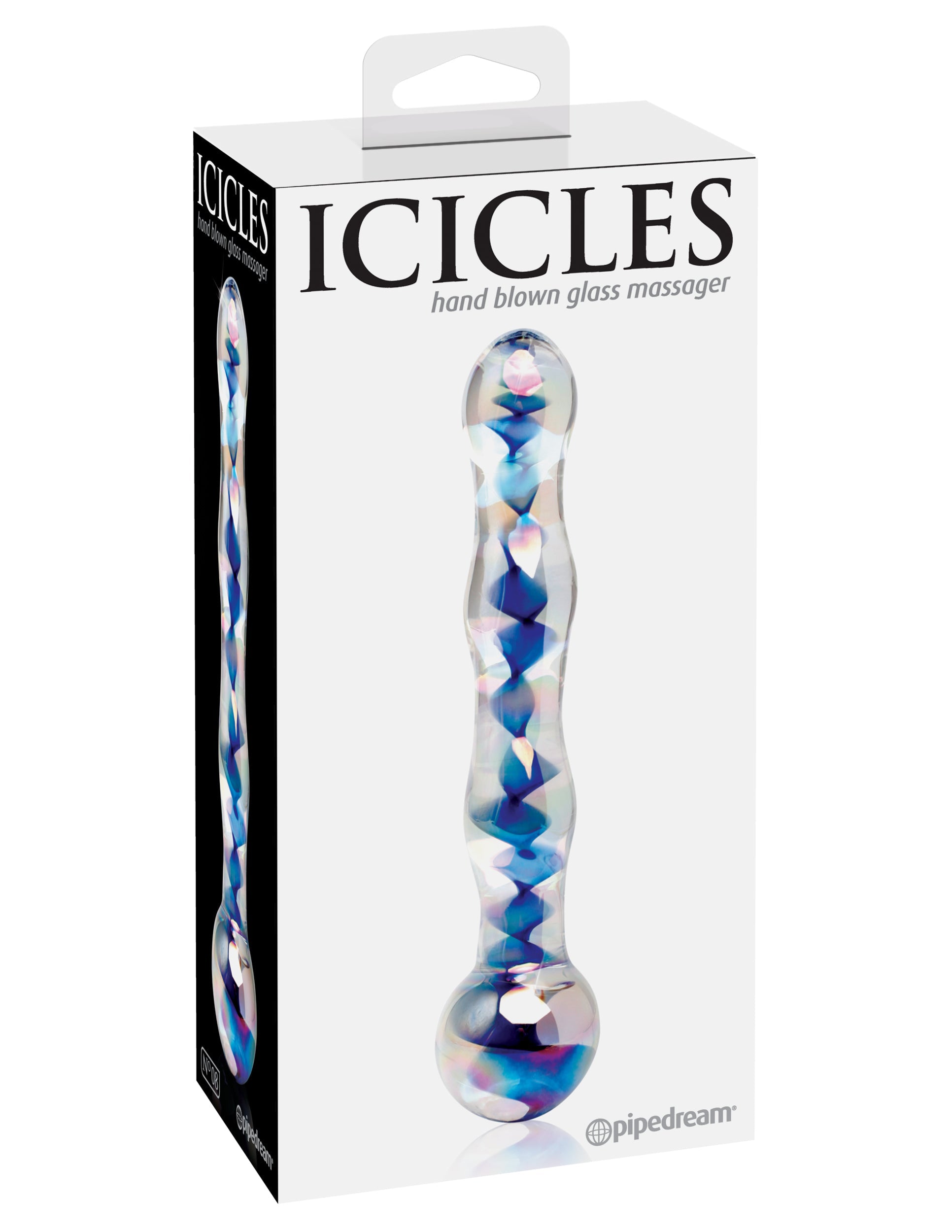 Icicles No. 8 - Clear / Blue-3