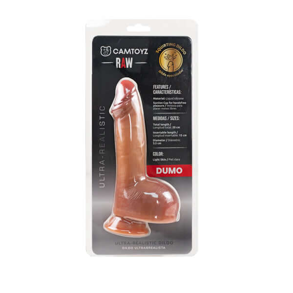 Raw Dildo Ultra Realistic Dumo - Brown-1