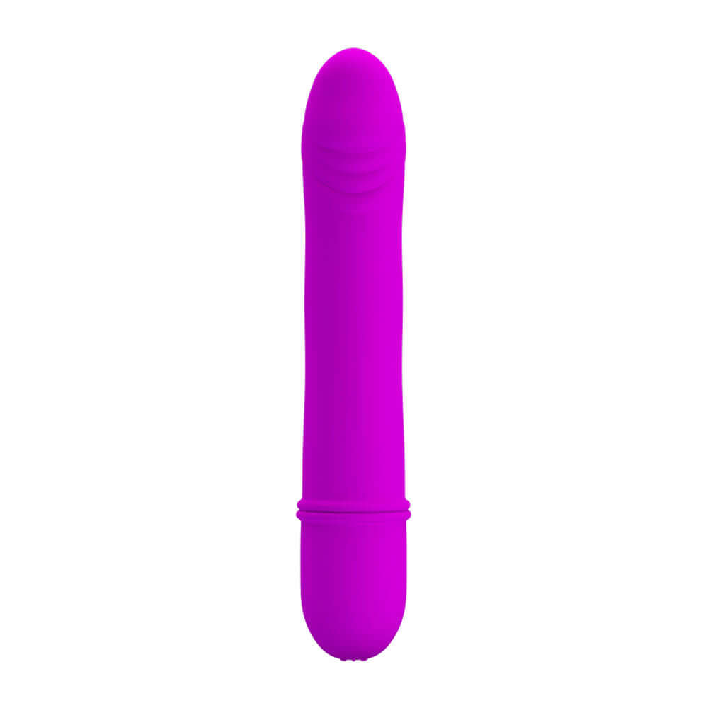 Pretty Love Vibrator Beck in sleek purple silicone design, perfect for targeted G-spot stimulation and comfort.