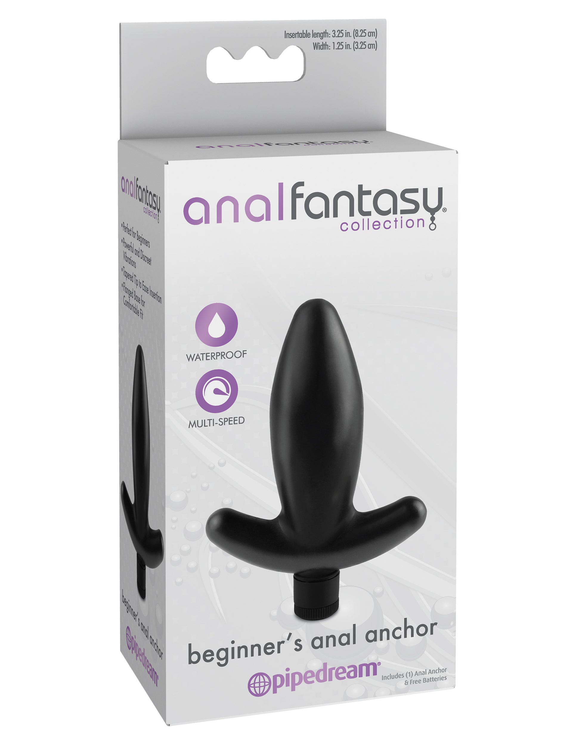 Anal Fantasy Collection Beginners Anal Anchor - Black-2