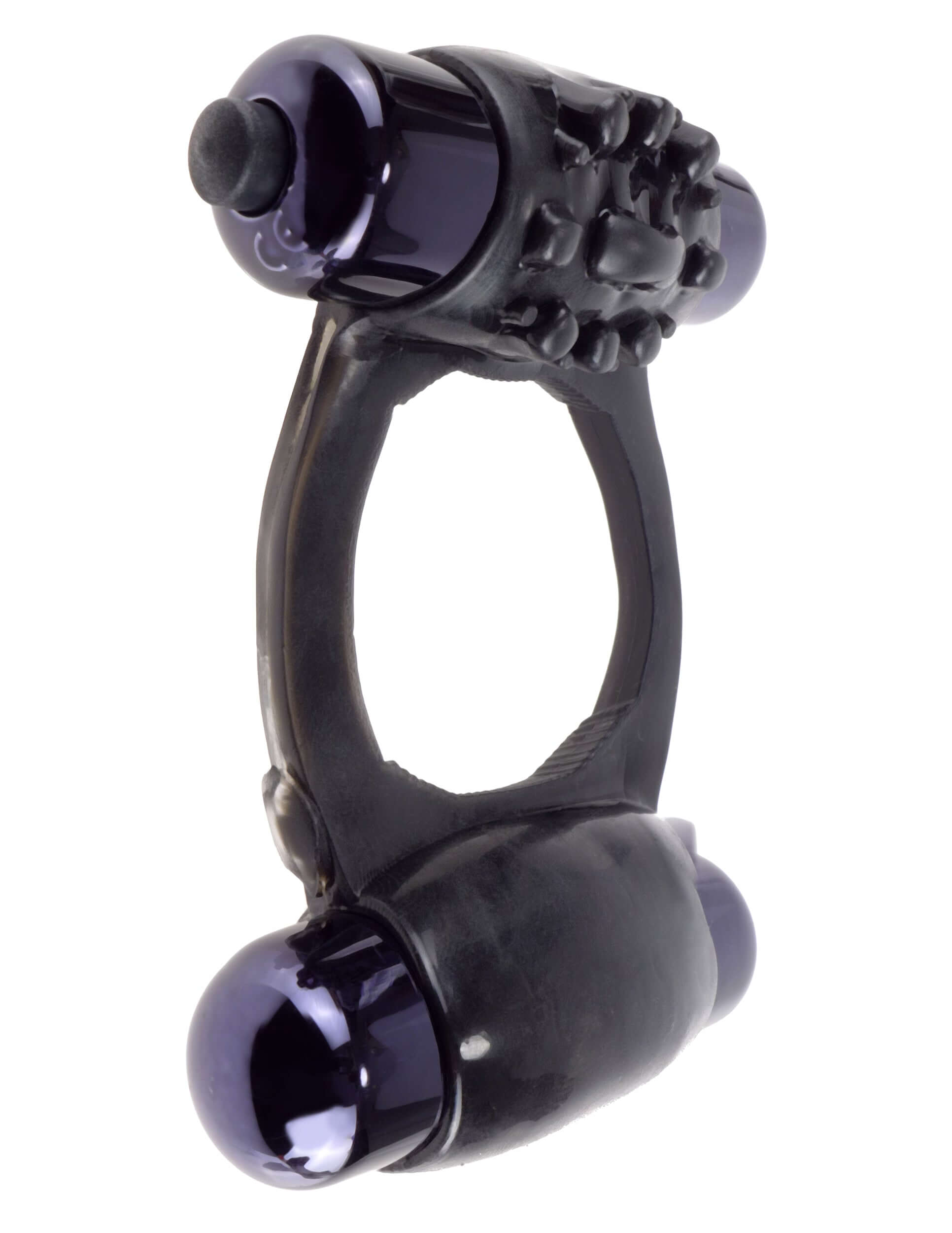 Fantasy C-Ringz Duo-Vibrating Super Ring Black-0