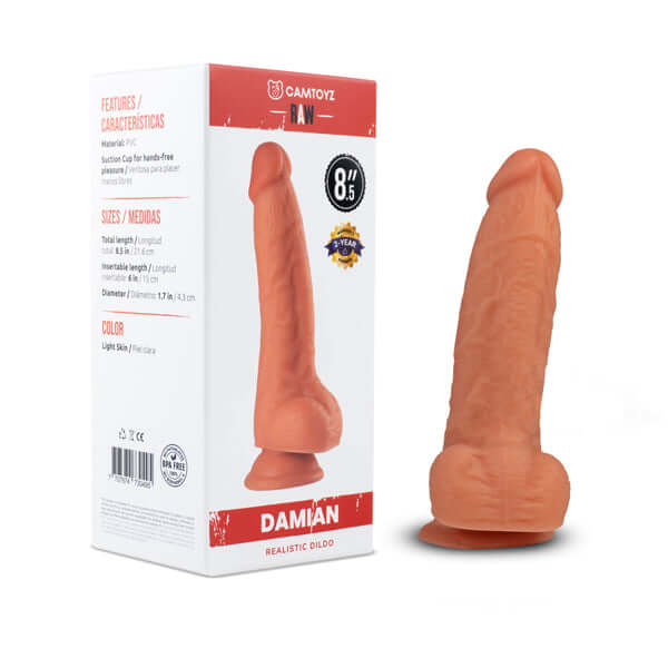 Raw Dildo Realistic Damian - Light-2