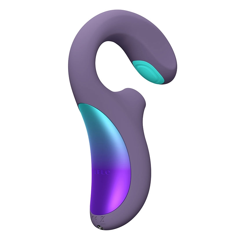 Lelo Enigma Double Sonic A-Spot Vibrator Cyber Purple featuring DeepSonic technology for layered pleasure.