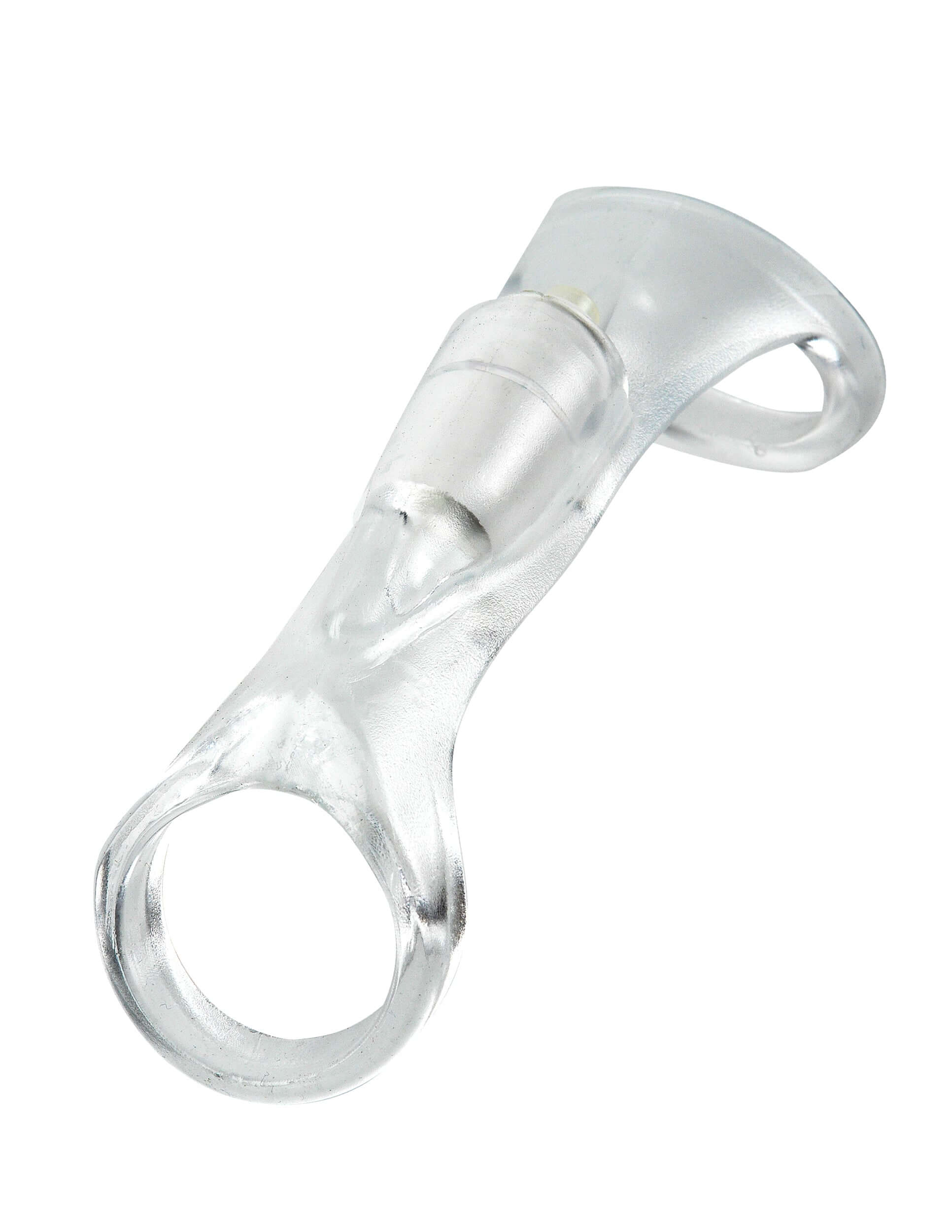 Fantasy X-Tensions Vibrating Cock Sling - Clear-1