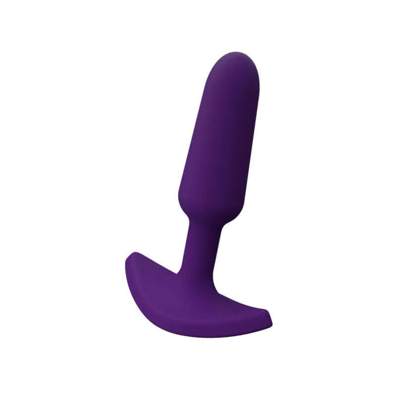 Hump Silicone Anal Plug - Purple-1