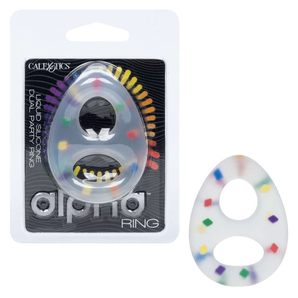 Alpha Liquid Silicone Dual Party Ring-1