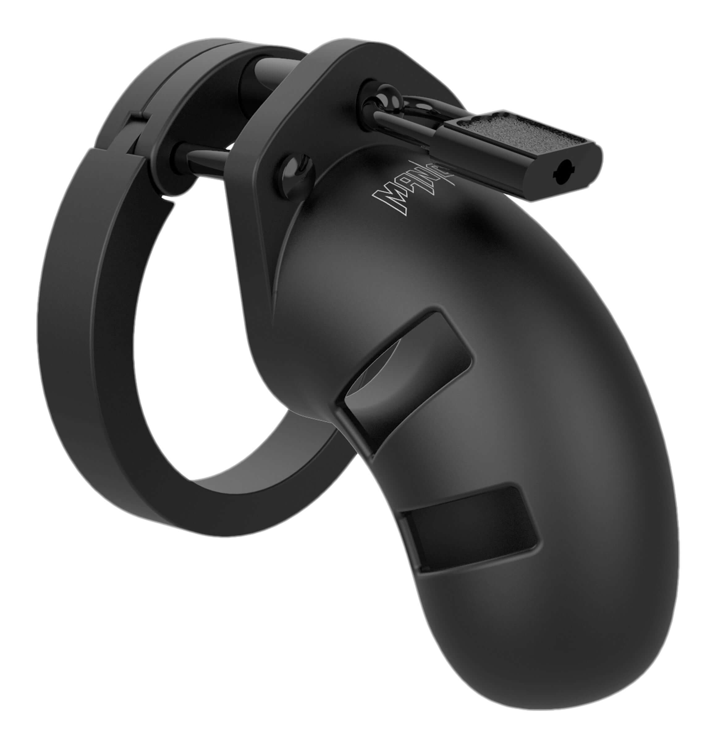 Silicone Chastity Cock Cage Small, a lightweight and adjustable chastity device for comfort and secure confinement.