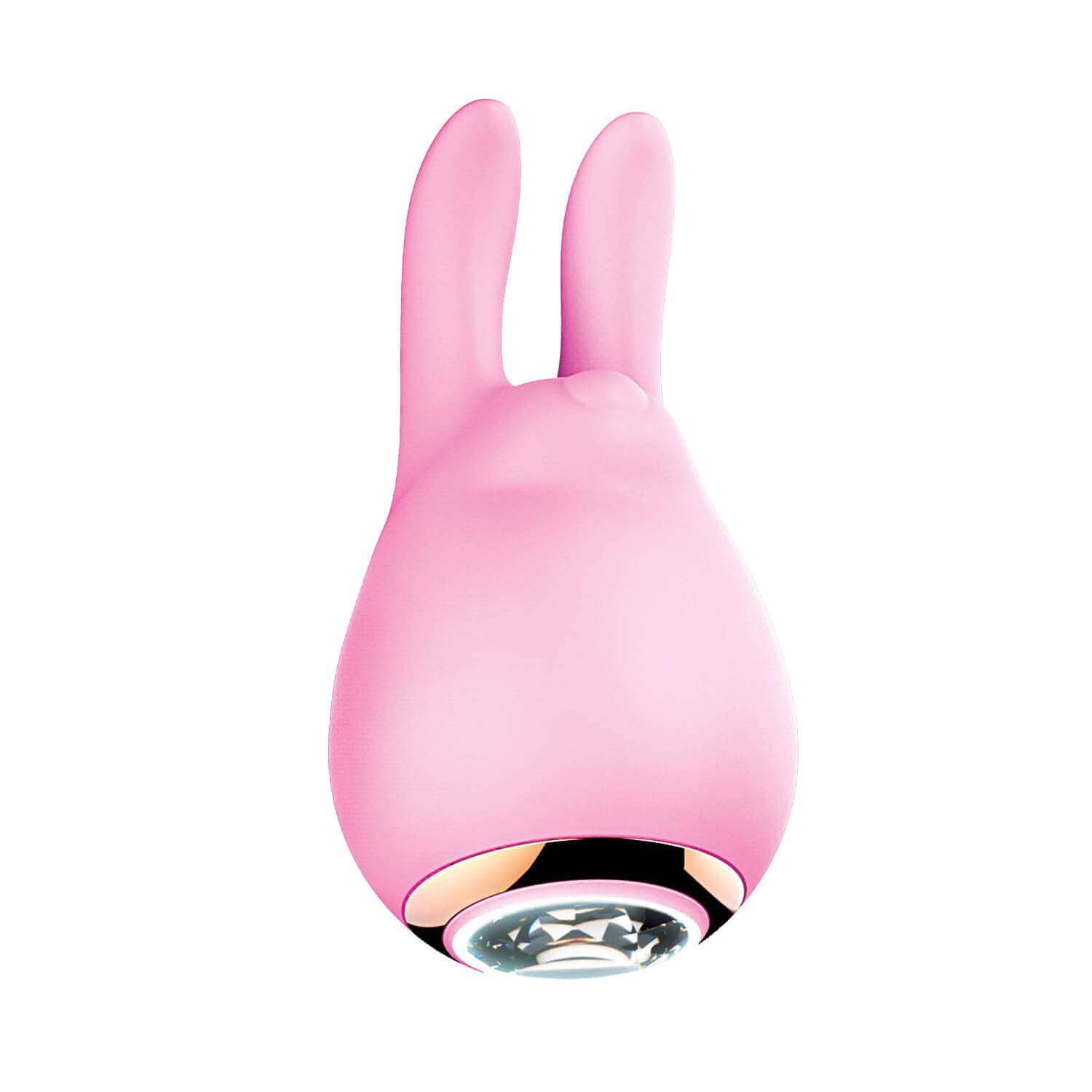 Pink Goddess Diamond Bunny Tickler with fluttery ears for sensitive spots stimulation and 7 vibrating functions.