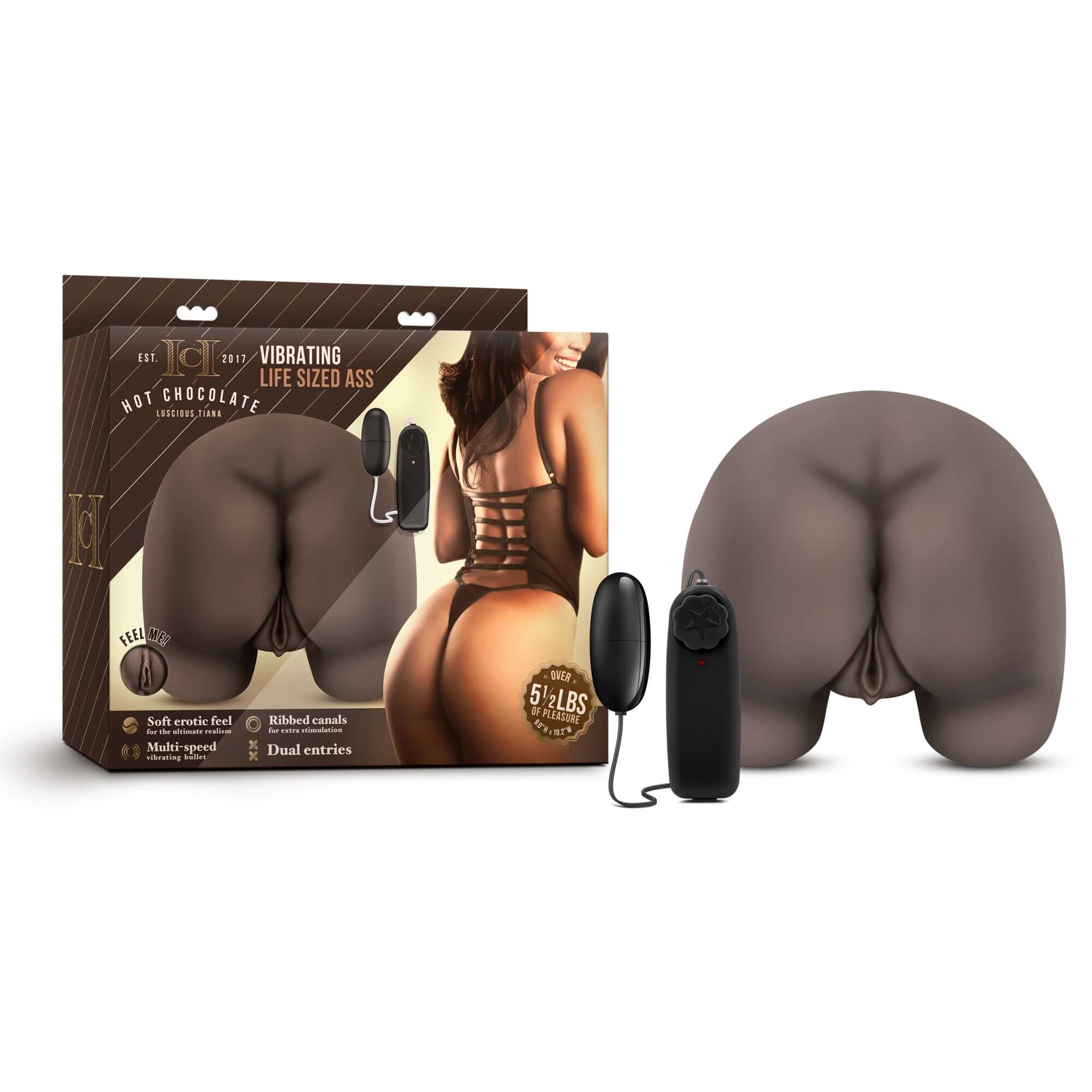 Hot Chocolate - Luscius Tiana - Vibrating Life-Sized Ass-1