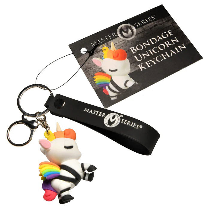 Bondage Unicorn Keychain-0