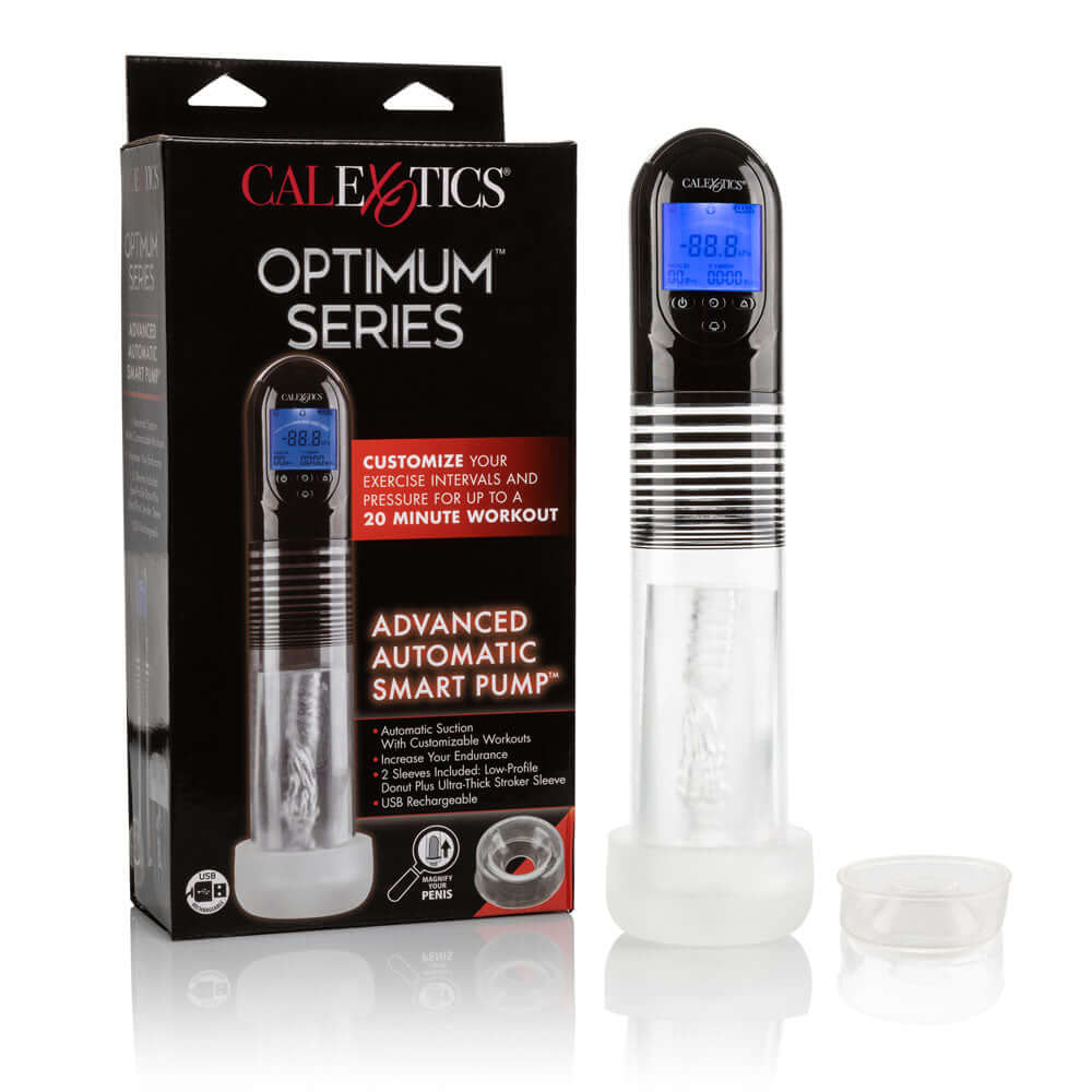 Optimum Series Advanced Automatic Smart Pump with customizable settings for precision control and effective workouts.