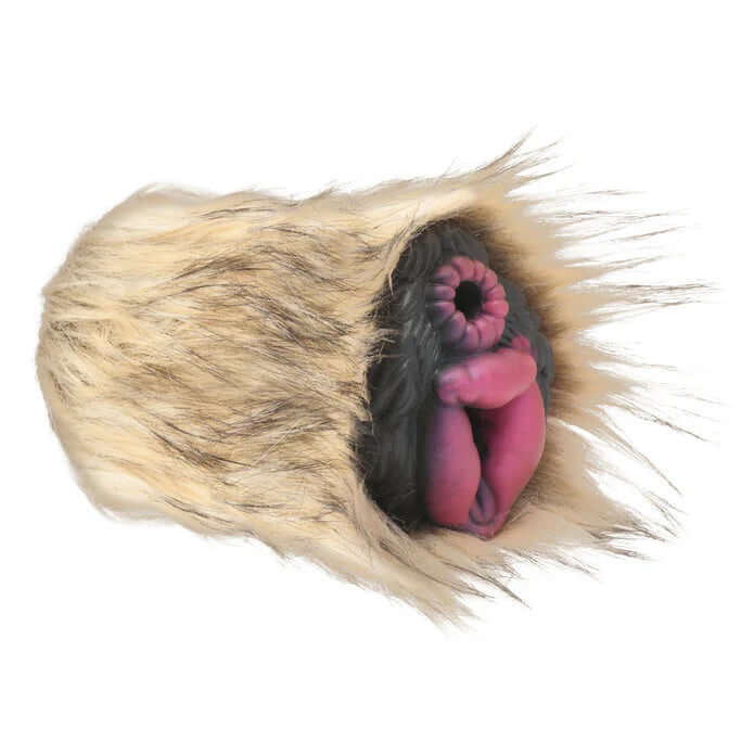 Savage She-Wolf Silicone Stroker - Brown-0