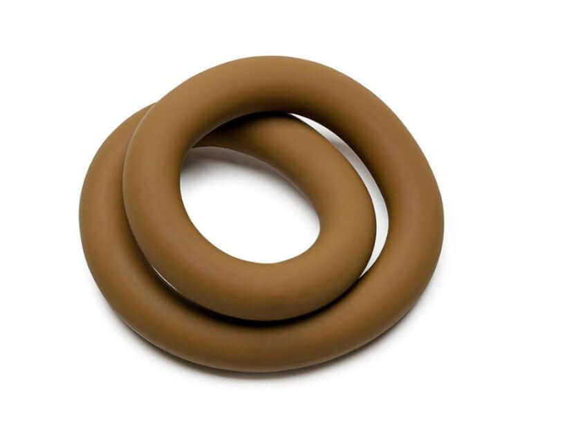Perfect Fit Hefty Wrap Ring 9 inch Silicone Gold, flexible and adjustable wrap ring for enhanced performance.