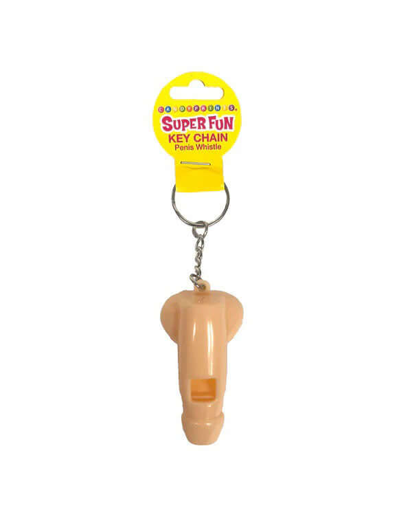 Super Fun Penis Key Chain Whistle 6ct-0