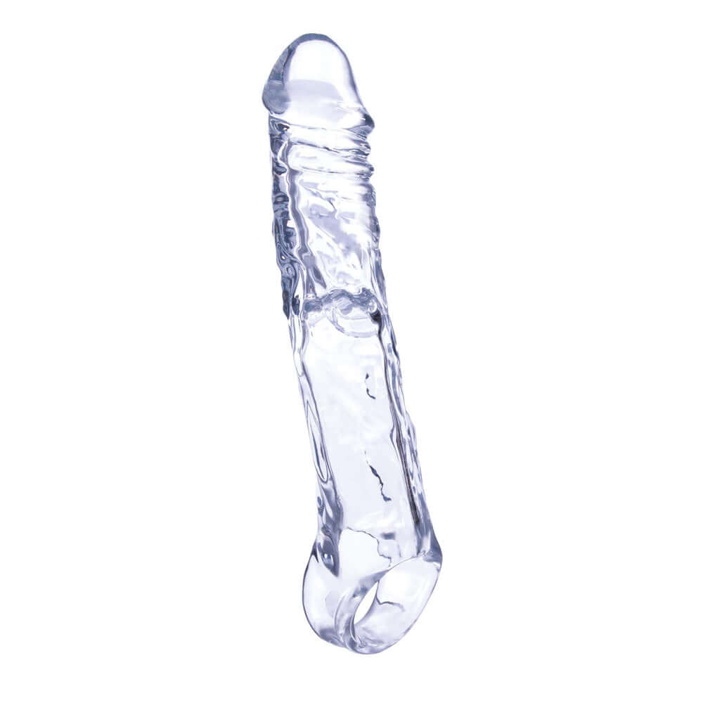 Magical Penis Extender and Ball Strap 7.5" - Clear-0