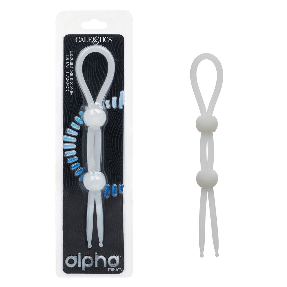Alpha Liquid Silicone Dual Lasso - Natural-1