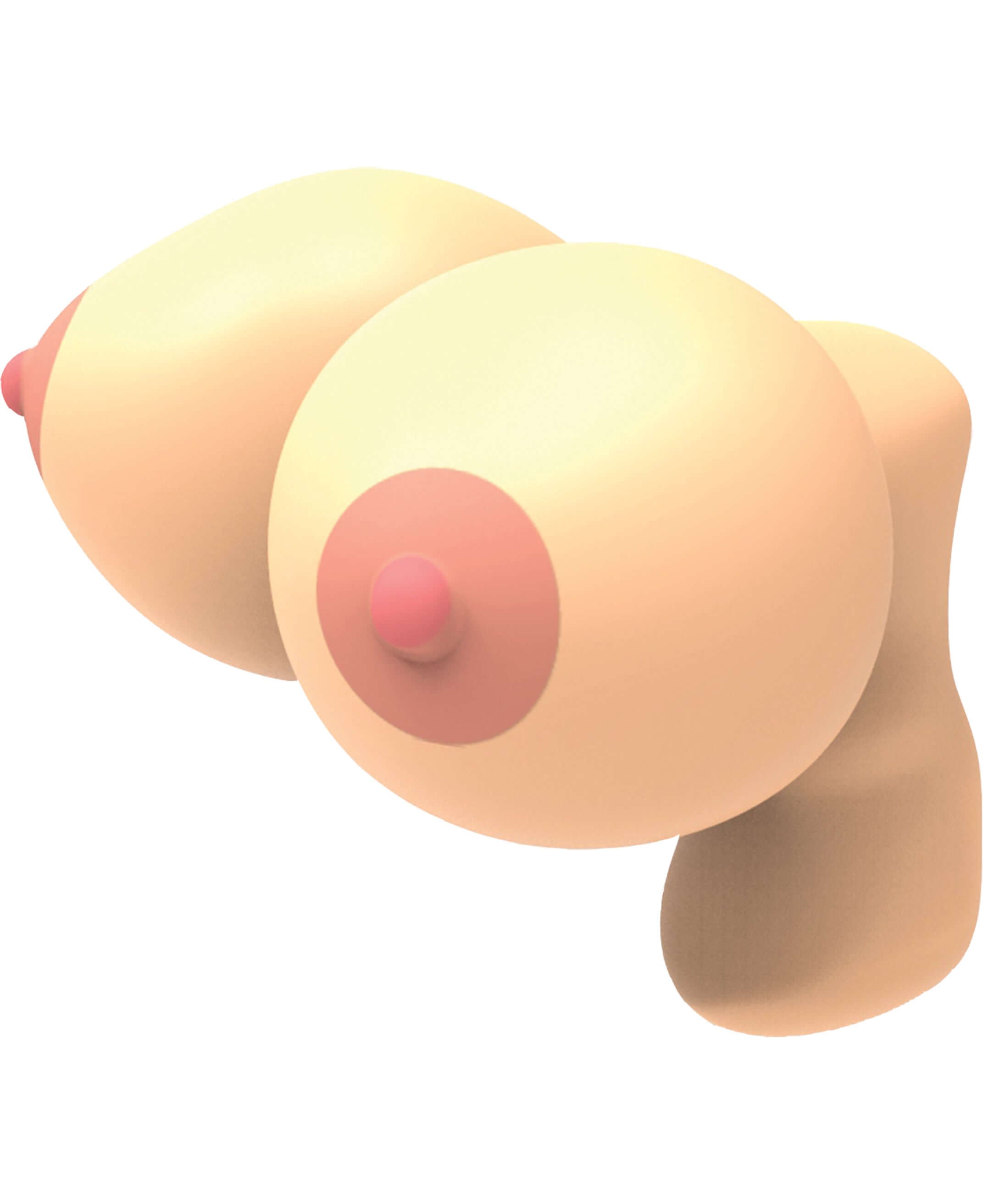 Boobie Squirt Gun novelty accessory featuring a comical breast design for party entertainment.