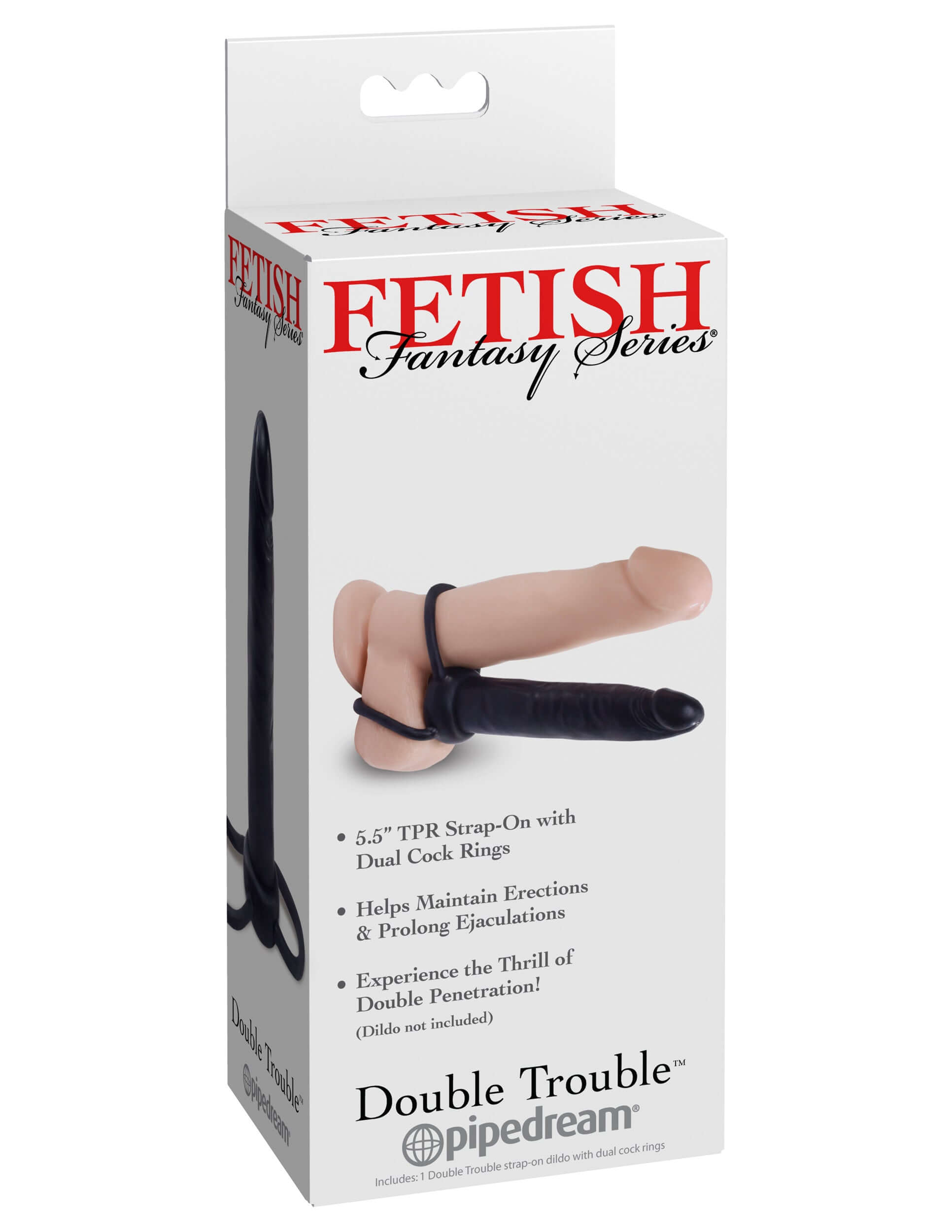 Fetish Fantasies Series Double Trouble - Black-3