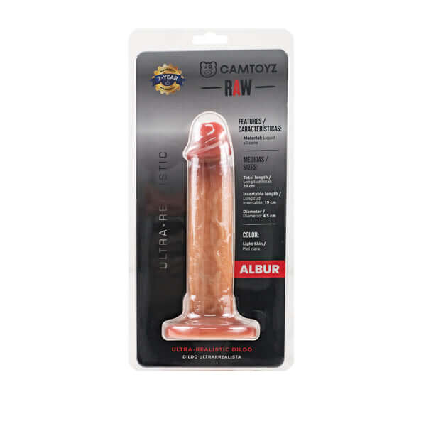 Raw Dildo Ultra Realistic Albur - Brown-2