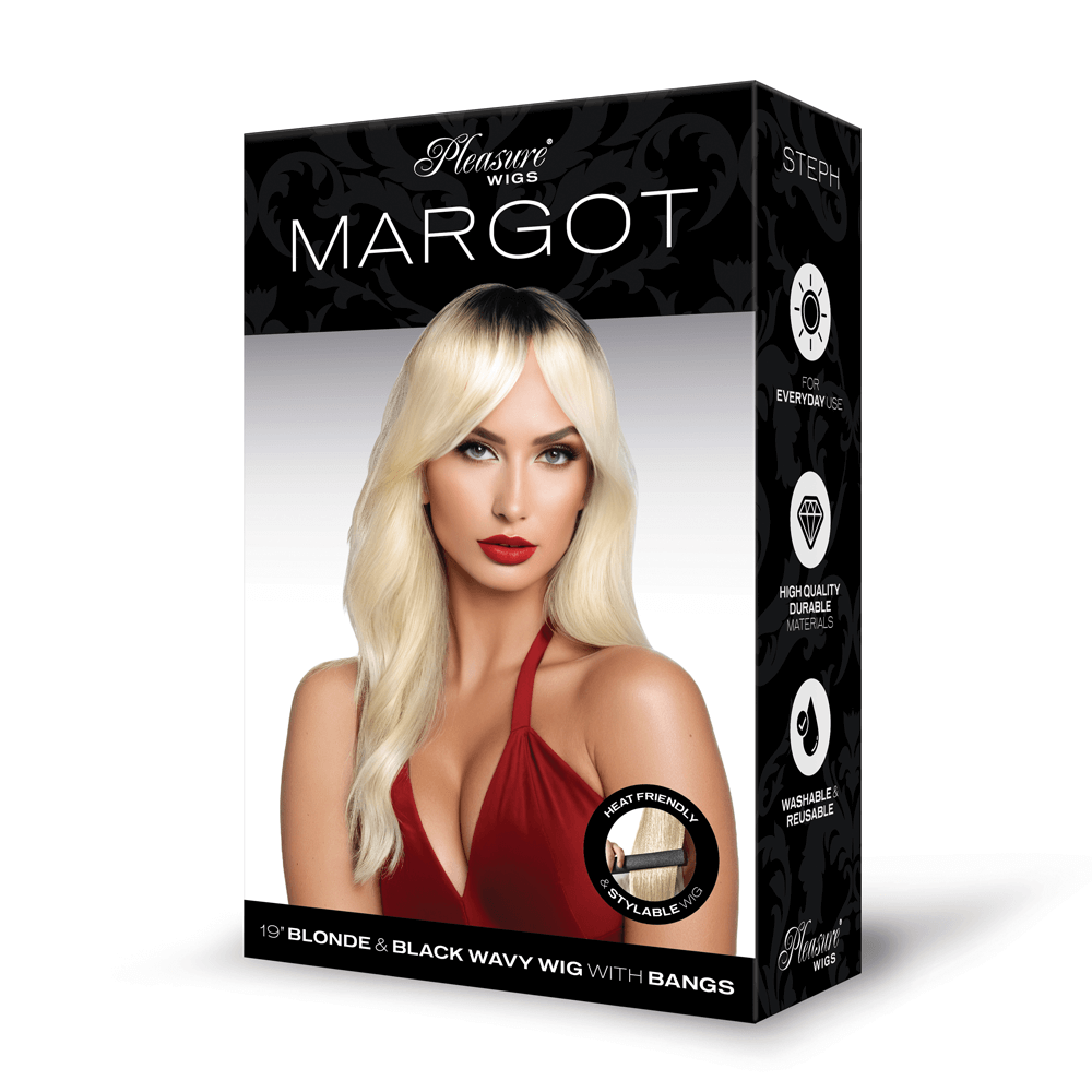 Margot Premium Stylable Wig - Blonde / Black-0