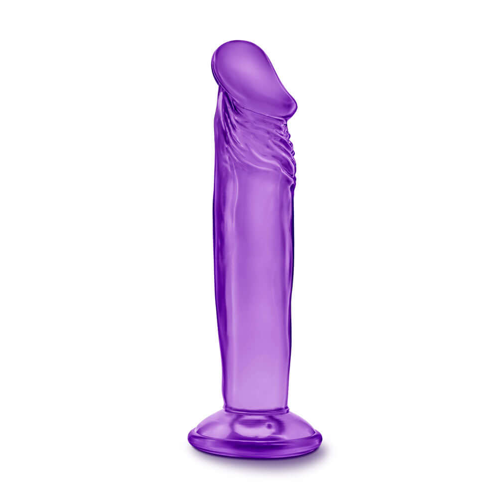 B Yours - Sweet n' Small 6 Inch Dildo With Suction Cup - Purple-0