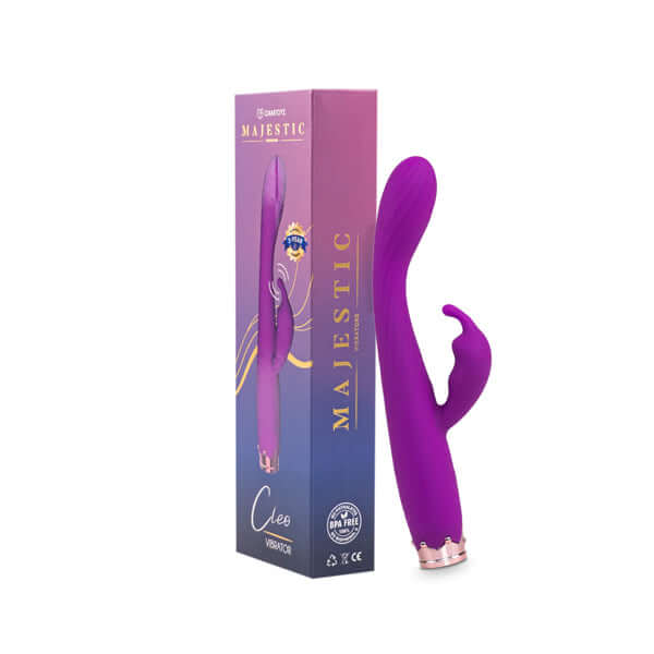 Majestic Vibrator Cleo - Purple-3