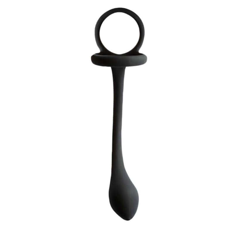 My Cockring Cring With Buttplug - Black-1